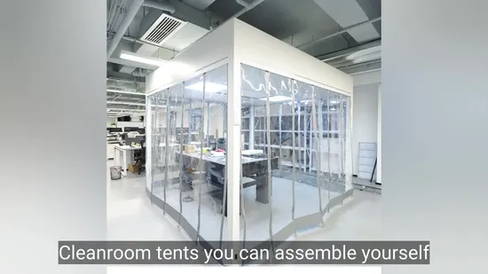 ISO Class Modular Cleanroom Supplier with Superior HVAC Airflow Systems